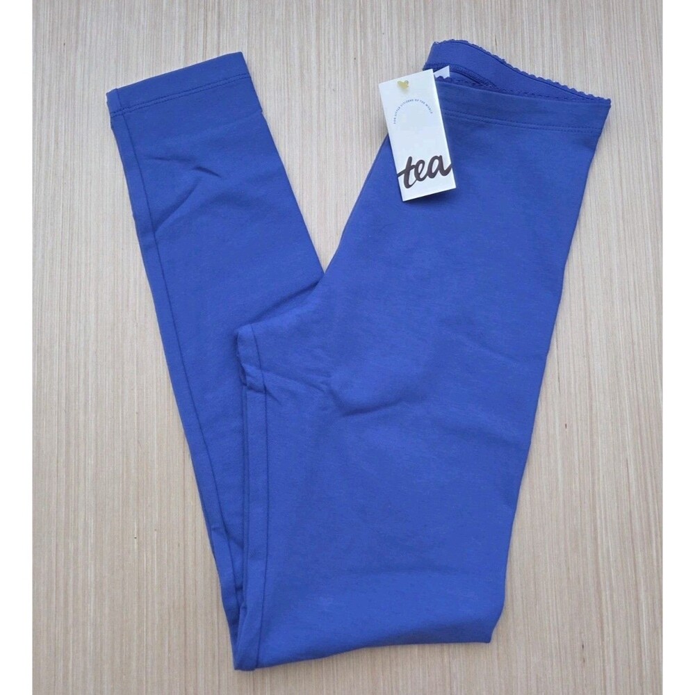 NWT Tea Collection Royal Blue Legging Size 12